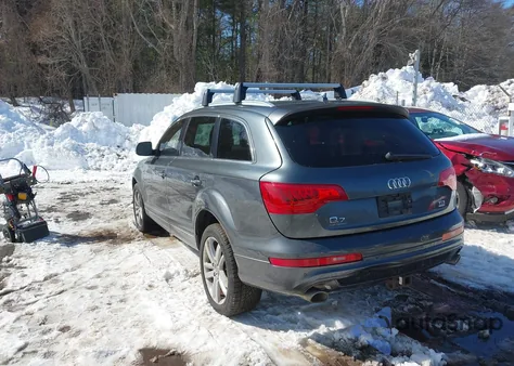 2013 Audi Q7 3.0 Tdi Premium из США, поврежденный, VIN WA1LMAFE2DD003940